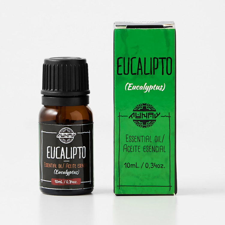 10 ml naturreines ätherisches Eukalyptusöl aus Peru – Premiumqualität, handwerklich destilliert