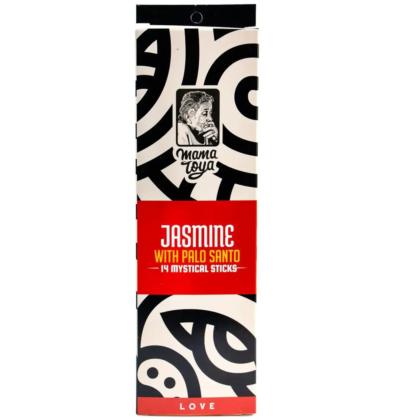 Räucherstäbchen Jasmin mit Palo Santo – Duftkomposition „Love“, 14 handgefertigte Sticks mit beruhigendem, sinnlichem Aroma.