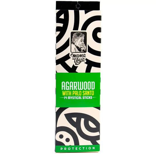 Handgefertigte Räucherstäbchen mit Palo Santo und Adlerholz – Protection. Schützend und klärend, ideal für Meditation und energetische Reinigung.