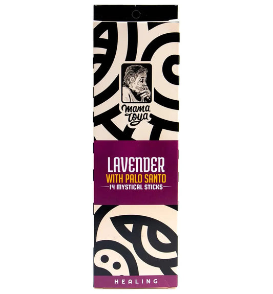 Handgefertigte Räucherstäbchen mit Palo Santo und französischem Lavendel – Healing. Sanfter, ausgleichender Duft für innere Ruhe und seelische Heilung.