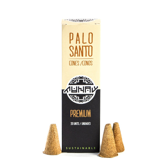 Palo Santo Premium  Cones / Räucherkegel - 20 Stück