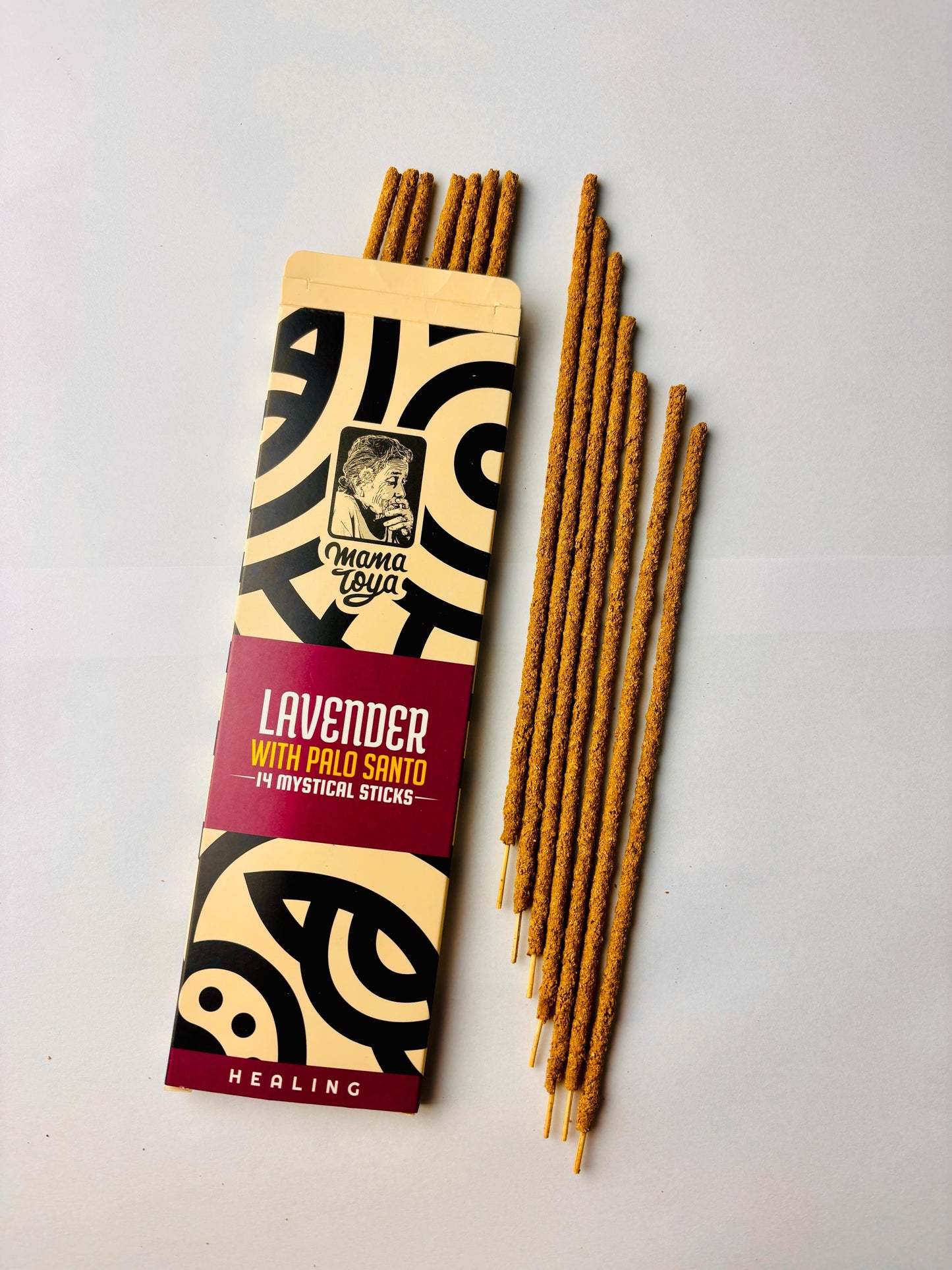 Räucherstäbchen Lavendel mit Palo Santo – Healing  (14 Sticks)